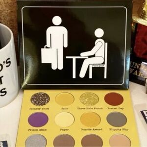 The Office Peachy Queen Eyeshadow Palette NIB